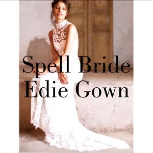 Spell Bride Edie Lace Wedding Gown READ